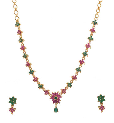 50% OFF on Sthrielite Charming Design Alloy Jewel Set Multicolor 50% OFF on Sthrielite Charming Design Alloy Jewel Set Multicolor