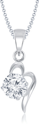 Meenaz Splendid Cubic Zirconia Alloy Pendant Meenaz Splendid Cubic Zirconia Alloy Pendant