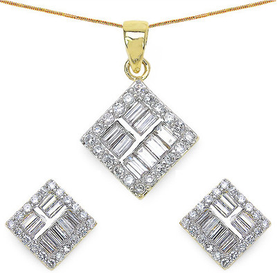 56% OFF on Johareez Brass Jewel Set Multicolor
