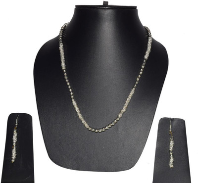 69% OFF on Rashi Creations Handcrafted Fashion Alloy Jewel Set Silver