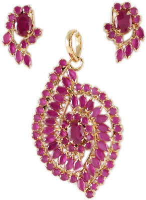 5% OFF on 925 Silver Alloy Jewel Set Pink 5% OFF on 925 Silver Alloy Jewel Set Pink