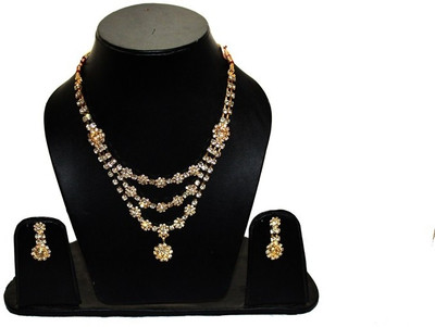 71% OFF on Natraj Art AD Copper, Brass, Alloy Jewel Set Multicolor