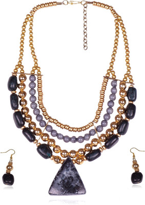 50% OFF on Lazreena Alloy Jewel Set Multicolor 50% OFF on Lazreena Alloy Jewel Set Multicolor