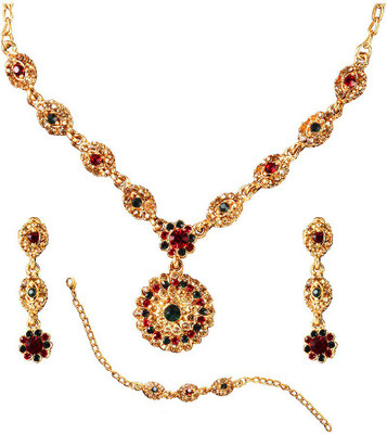 57% OFF on 14Fashions 1100804 Alloy Jewel Set Red, Green 57% OFF on 14Fashions 1100804 Alloy Jewel Set Red, Green