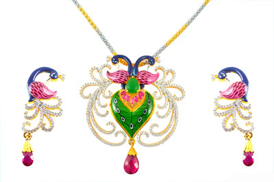 20% OFF on iJewel Pendant Set with Earrings Alloy Jewel Set Gold 20% OFF on iJewel Pendant Set with Earrings Alloy Jewel Set Gold