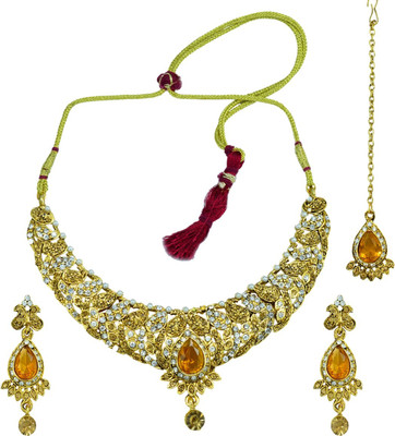 54% OFF on Suvini Amazing Alloy Jewel Set Gold, Silver 54% OFF on Suvini Amazing Alloy Jewel Set Gold, Silver