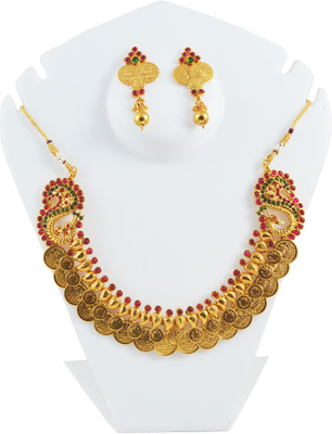 16% OFF on iJewel Neckalce Set with Earrings Alloy Jewel Set Gold 16% OFF on iJewel Neckalce Set with Earrings Alloy Jewel Set Gold