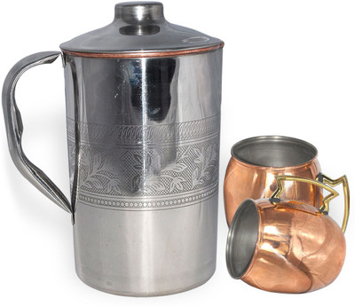 33% OFF on DakshCraft DS020 Jug Glass Set 33% OFF on DakshCraft DS020 Jug Glass Set