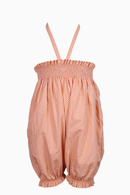 Little Darling Woven Baby Girl's Jumpsuit