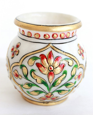 37% OFF on Craft International Handmade Marble Kalash Gold Painted Marble Kalash 37% OFF on Craft International Handmade Marble Kalash Gold Painted Marble Kalash