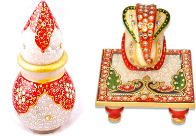 40% OFF on Purpledip Marble Kalash 40% OFF on Purpledip Marble Kalash