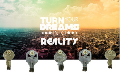 50% OFF on Go Hooked Wooden Key Holder