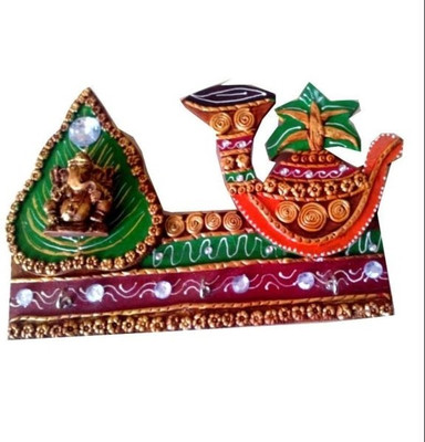 69% OFF on Chitrahandicraft Leaf Kalash Key Holder Wooden Key Holder 69% OFF on Chitrahandicraft Leaf Kalash Key Holder Wooden Key Holder