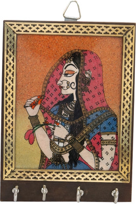55% OFF on R S Jewels Rajasthani Banithani Painting Hanger Wooden Key Holder 55% OFF on R S Jewels Rajasthani Banithani Painting Hanger Wooden Key Holder