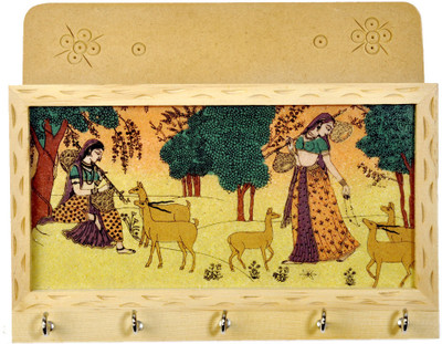 25% OFF on Jaipur Raga Wooden Key Holder