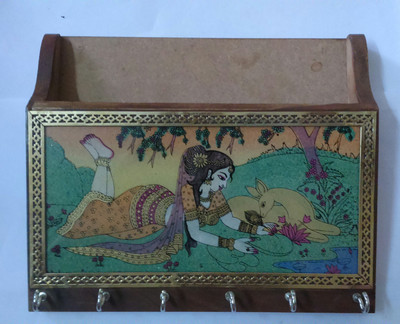 25% OFF on Miracle Furnishings Wooden Key Holder 25% OFF on Miracle Furnishings Wooden Key Holder