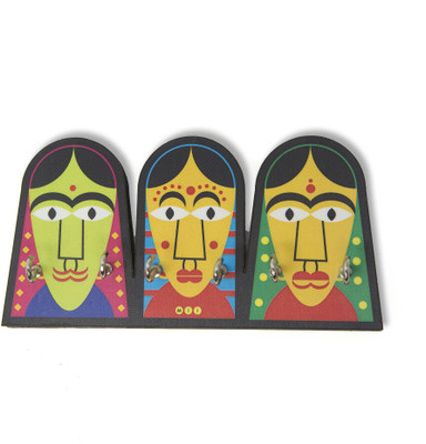 Mad(e) in India Puppet Wooden Key Holder Mad(e) in India Puppet Wooden Key Holder