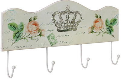 21% OFF on Cosmosgalaxy Crown Wooden Key Holder