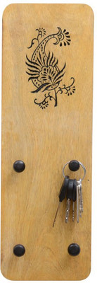 47% OFF on ExclusiveLane Carving Wooden Key Holder 47% OFF on ExclusiveLane Carving Wooden Key Holder
