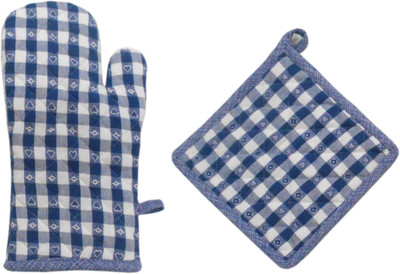 45% OFF on Cotonex White, Blue Cotton Kitchen Linen Set 45% OFF on Cotonex White, Blue Cotton Kitchen Linen Set