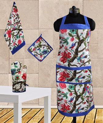45% OFF on Dekor World Blue Cotton Kitchen Linen Set 45% OFF on Dekor World Blue Cotton Kitchen Linen Set