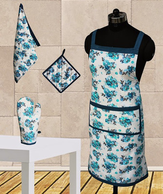 38% OFF on Dekor World Blue Cotton Kitchen Linen Set 38% OFF on Dekor World Blue Cotton Kitchen Linen Set