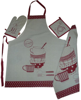 28% OFF on homeland@dreamsunlimited Multicolor Kitchen Linen Set