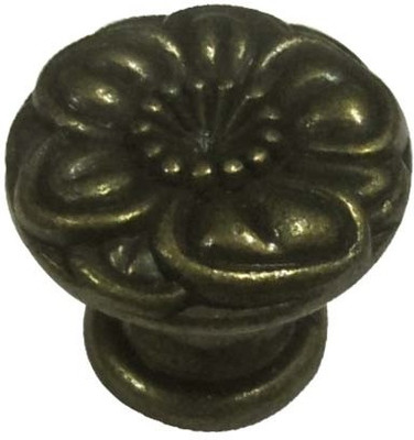 Benzoville Zinc Cabinet/Draw Knob Brown Pack of 1