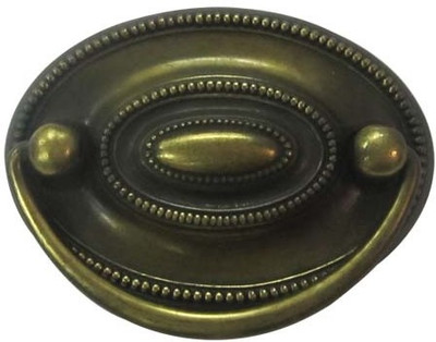 Benzoville Zinc Cabinet/Draw Pull Brown Pack of 1 Benzoville Zinc Cabinet/Draw Pull Brown Pack of 1