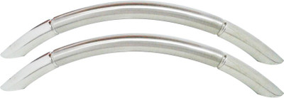 50% OFF on Decor Tattva Inc. Iron Door Pull Silver Pack of 2