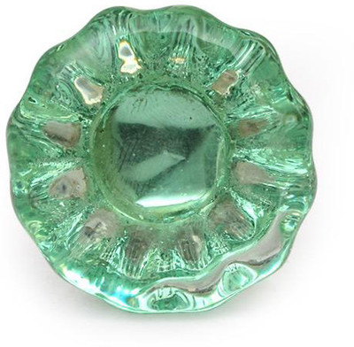 Neerja Glass Cabinet/Draw Knob Green Pack of 6