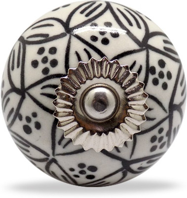 25% OFF on Casa Decor Ceramic Cabinet/Draw Knob White Pack of 4