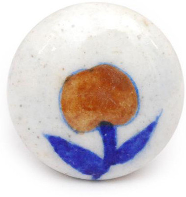 Neerja Ceramic Cabinet/Draw Knob White Pack of 6