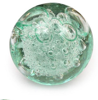 Neerja Glass Cabinet/Draw Knob Green Pack of 6