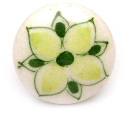 Neerja Ceramic Cabinet/Draw Knob White Pack of 6