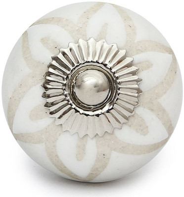 33% OFF on Perfectcreat Ceramic Door Knob White Pack of 4