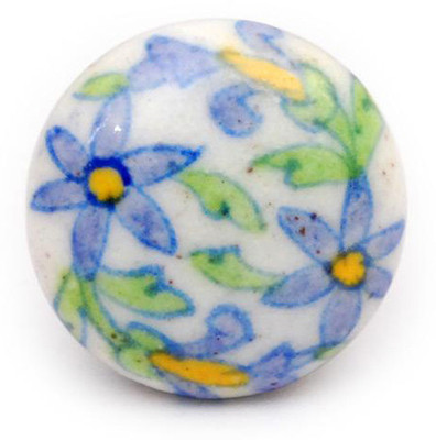 Neerja Ceramic Cabinet/Draw Knob White Pack of 6