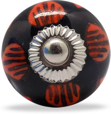 12% OFF on Casa Decor Ceramic Cabinet/Draw Knob Multicolor Pack of 4