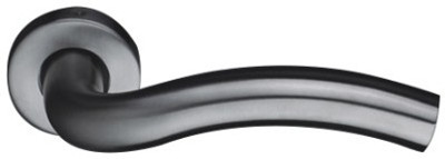 Decowell Stainless Steel Door Pull Silver Pack of 1