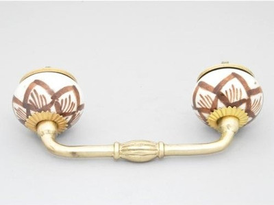 Neerja Ceramic Cabinet/Draw Pull White Pack of 2