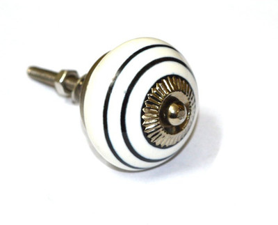 50% OFF on Tech Fit Ceramic Cabinet/Draw Knob Black Pack of 8