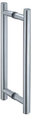 5% OFF on Decowell Stainless Steel Door Pull Silver Pack of 2