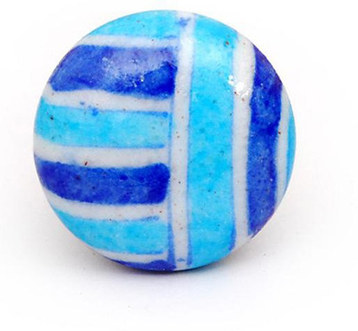 Neerja Ceramic Cabinet/Draw Knob Brown Pack of 6