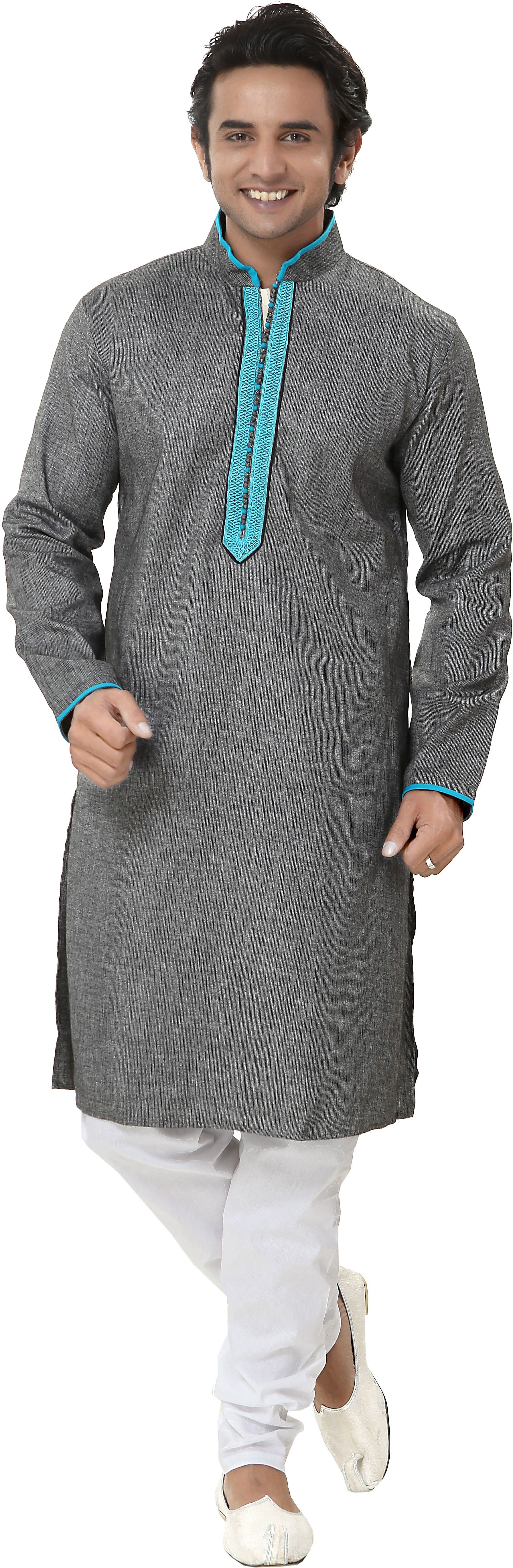 Zorro Solid Men's Straight Kurta Zorro Solid Men's Straight Kurta