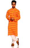 45% OFF on Aapno Rajasthan Printed Men's A-line Kurta
