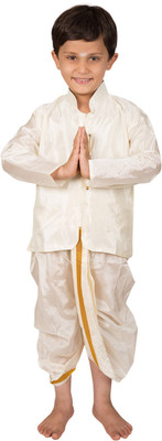 27% OFF on Thangamagan Solid Boy's Straight Kurta