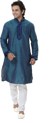 Zorro Self Design Men's Straight Kurta