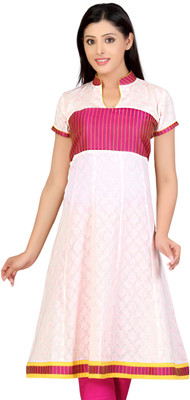 50% OFF on Lifestyle Retail Self Design Girl's Anarkali Kurta 50% OFF on Lifestyle Retail Self Design Girl's Anarkali Kurta