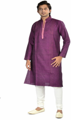 Samyakk Solid Men's Kurta Samyakk Solid Men's Kurta