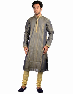 Samyakk Solid Men's Kurta Samyakk Solid Men's Kurta